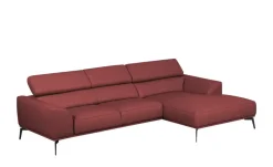 Ravensberger Werkstätten Ecksofa Atlanta | Rot, rechts
