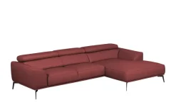 Ravensberger Werkstätten Ecksofa Atlanta | Rot, rechts