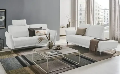 Récamiere Berlin | Beige, Schwarz, ohne | Möbel Höffner