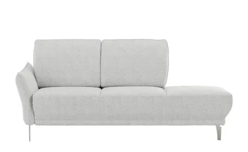 Récamiere Berlin | Beige, Schwarz, ohne | Möbel Höffner