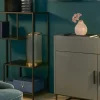 Regal Seano | Esche (Nachbildung), Schwarz | Höffner