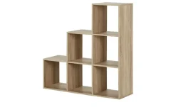 Regal Ursini | Eiche sägerau (Nachbildung), Eiche Sonoma (Nachbildung)