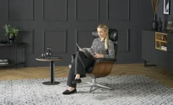 Relaxsessel  drehbar Timeout | Schwarz, 42 cm | Höffner