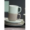 Ritzenhoff & Breker Kaffeeservice, 12-teilig Jasper | Taupe, Weiß