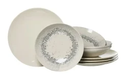 Ritzenhoff & Breker Tafelservice 8-teilig Cecina | Tafelservice, Creme, Graphit