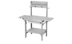 Roba Outdoor Matschküche Midi | Grau | Möbel Höffner