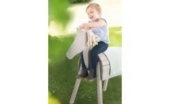 Roba Outdoorspielpferd | Grau, Sitzhöhe: ca, 70 cm
