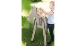 Roba Outdoorspielpferd | Grau, Sitzhöhe: ca, 70 cm