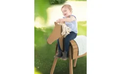 Roba Outdoorspielpferd | Teak, Sitzhöhe: ca, 70 cm
