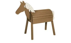 Roba Outdoorspielpferd | Teak, Sitzhöhe: ca, 70 cm