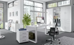 Rollcontainer home.office | Weiß | Möbel Höffner