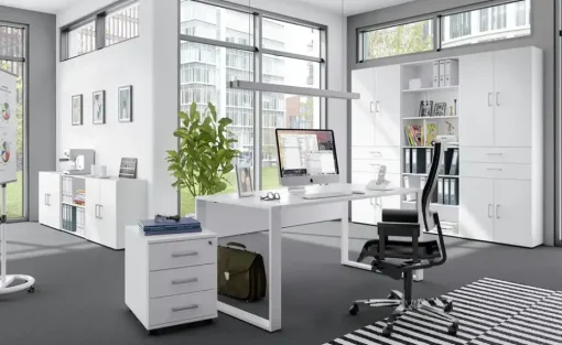 Rollcontainer home.office | Weiß | Möbel Höffner