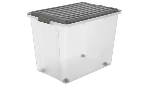 Rotho Aufbewahrungsbox | Mit Rollen / 70 Liter