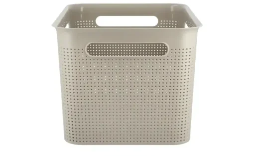 Rotho Aufbewahrungsbox BRISEN | Cappuccino, 16 Liter