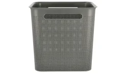 Rotho Aufbewahrungsbox BRISEN | Anthrazit, 18 Liter