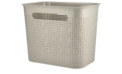 Rotho Aufbewahrungsbox BRISEN | Cappuccino, 7 Liter