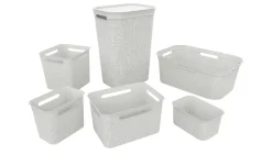 Rotho Aufbewahrungsbox BRISEN | Weiß, 16 Liter