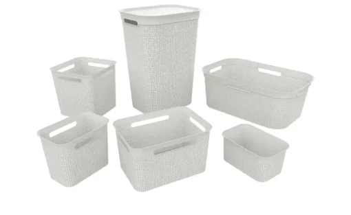 Rotho Aufbewahrungsbox BRISEN | Weiß, 16 Liter