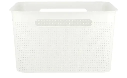 Rotho Aufbewahrungsbox BRISEN | Weiß, 16 Liter