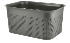 Rotho Aufbewahrungsbox BRISEN | Anthrazit, 4,5 Liter