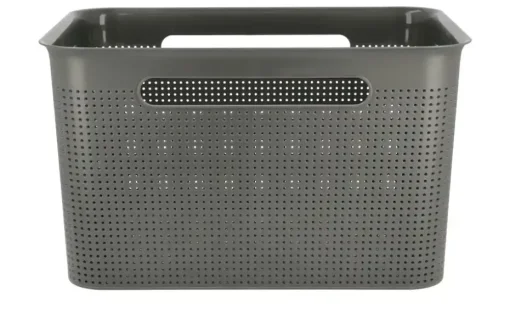 Rotho Aufbewahrungsbox BRISEN | Anthrazit, 16 Liter