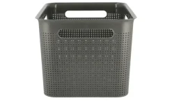 Rotho Aufbewahrungsbox BRISEN | Anthrazit, 16 Liter