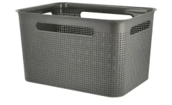 Rotho Aufbewahrungsbox BRISEN | Anthrazit, 16 Liter