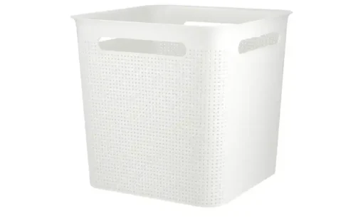 Rotho Aufbewahrungsbox BRISEN | Weiß, 18 Liter