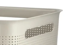 Rotho Aufbewahrungsbox BRISEN | Cappuccino, 18 Liter