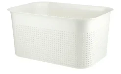 Rotho Aufbewahrungsbox BRISEN | Weiß, 4,5 Liter