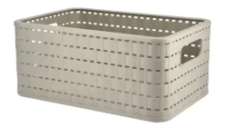 Rotho Aufbewahrungsbox COUNTRY | Cappuccino, A5 / 6 Liter