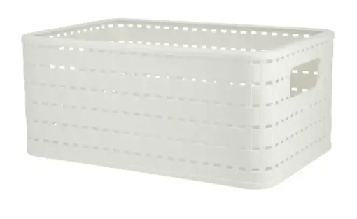 Rotho Aufbewahrungsbox COUNTRY | Weiß, A5 / 6 Liter