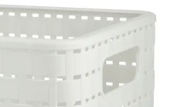 Rotho Aufbewahrungsbox COUNTRY | Weiß, A5 / 6 Liter