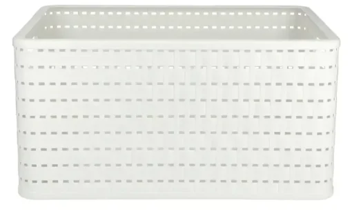 Rotho Aufbewahrungsbox COUNTRY | Weiß, A4 / 18 Liter