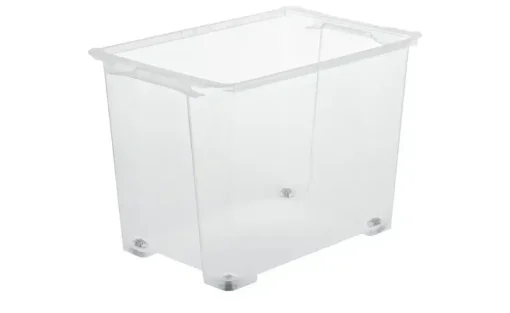 Rotho Aufbewahrungsbox EVO EASY | Rollbox 65 Liter