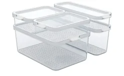 Rotho Kühlschrankorganizer-Set Cauma | 5 Stück