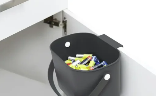 Rotho Müllsystem Albula | Anthrazit, 3,2 l | Höffner