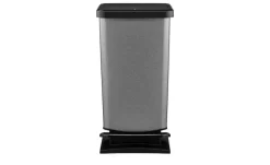 Rotho Treteimer  PASO | Anthrazit, 40 l | Möbel Höffner