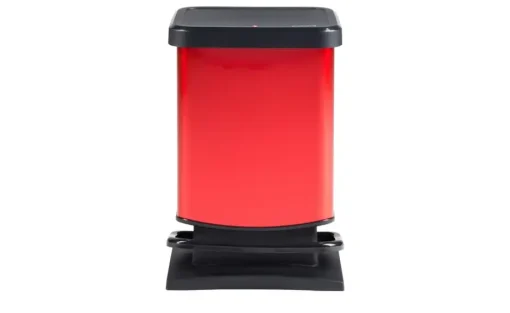 Rotho Treteimer  PASO | Rot, 20 l | Möbel Höffner