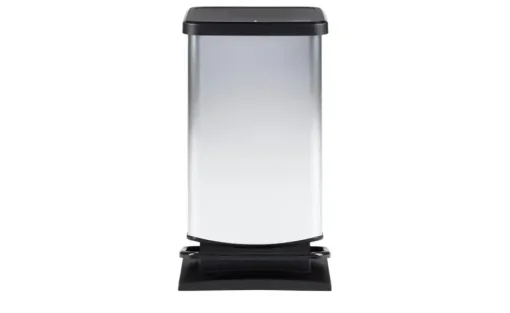 Rotho Treteimer  PASO | silberfarben, 40 l | Höffner