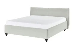 RUF Polsterbett Mit Boxspringunterfederung Casita | Hellgrau, 160 cm