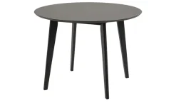 Runder Esstisch 105 cm Robin | Eiche (Nachbildung), Schwarz