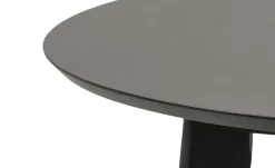 Runder Esstisch 105 cm Robin | Eiche (Nachbildung), Schwarz