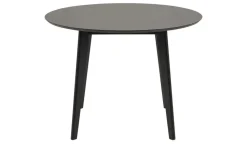 Runder Esstisch 105 cm Robin | Eiche (Nachbildung), Schwarz