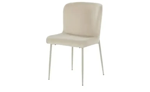 Samt-Polsterstuhl Emmeline | Beige | Möbel Höffner