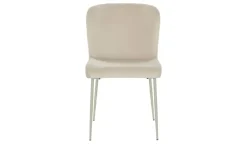 Samt-Polsterstuhl Emmeline | Beige | Möbel Höffner
