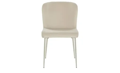 Samt-Polsterstuhl Emmeline | Beige | Möbel Höffner
