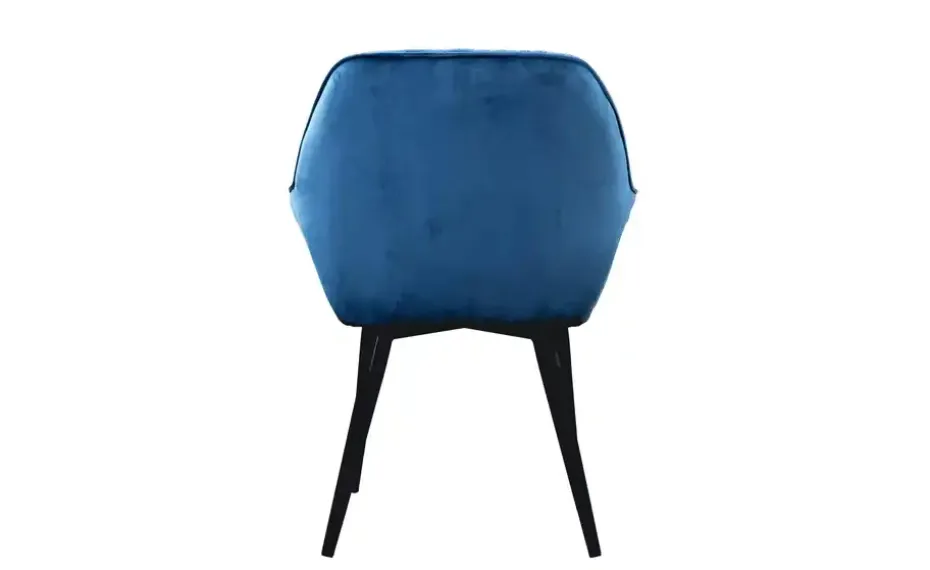 Samt-Polsterstuhl Kiril | Blau | Möbel Höffner