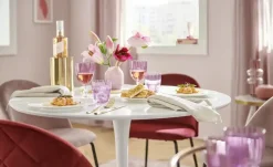 Samtstuhl Fiete | Rosé | Möbel Höffner