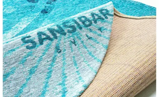 SANSIBAR Sylt Webteppich Keitum | 100 cm, 100 cm